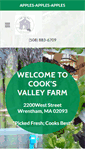 Mobile Screenshot of cooksvalleyfarm.com